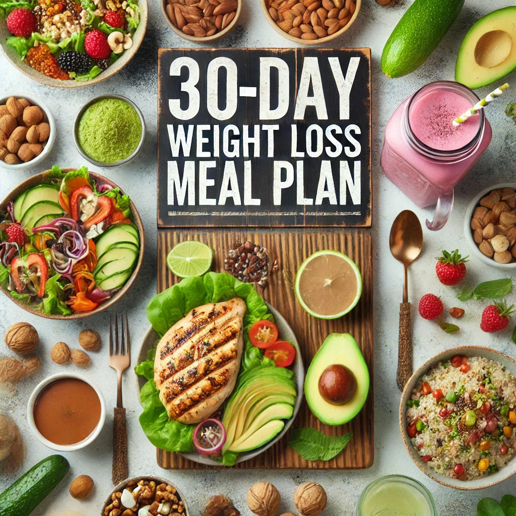 30-Day Weight Loss Meal Plan: Vegetarian & Non-Vegetarian Options for Fast Fat Loss! 3 30 days weight loss meal plan